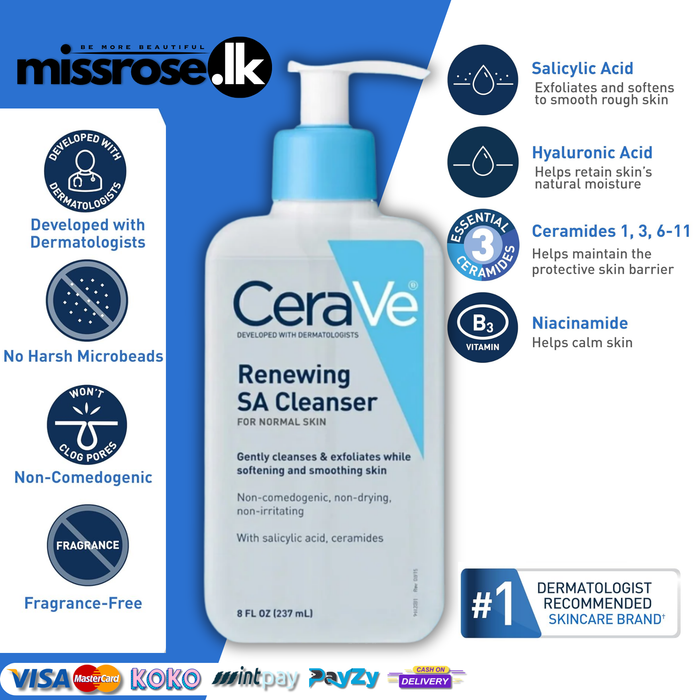 CeraVe Renewing SA Cleanser 237ml