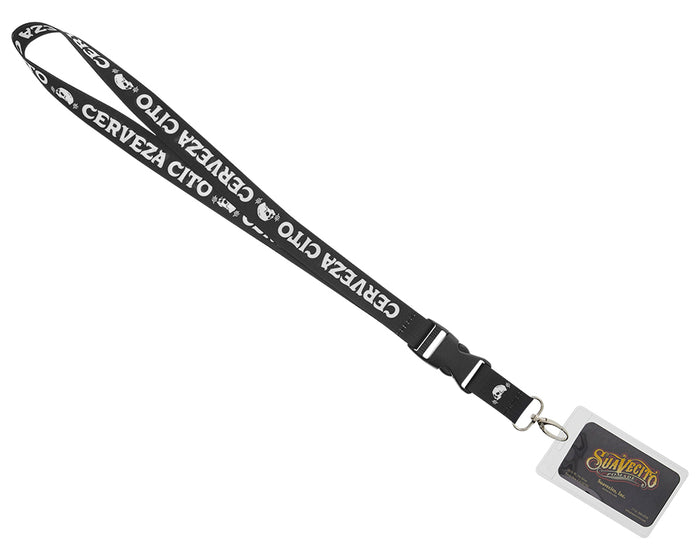 Cerveza Cito Lanyard - Black