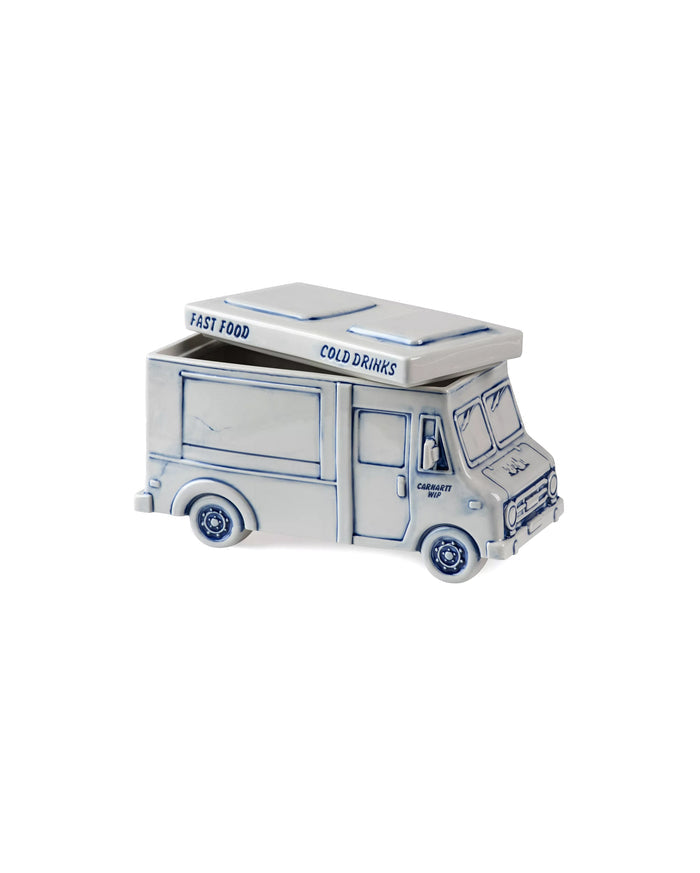 Cold Drinks Dispenser Porcelain Wax Blue