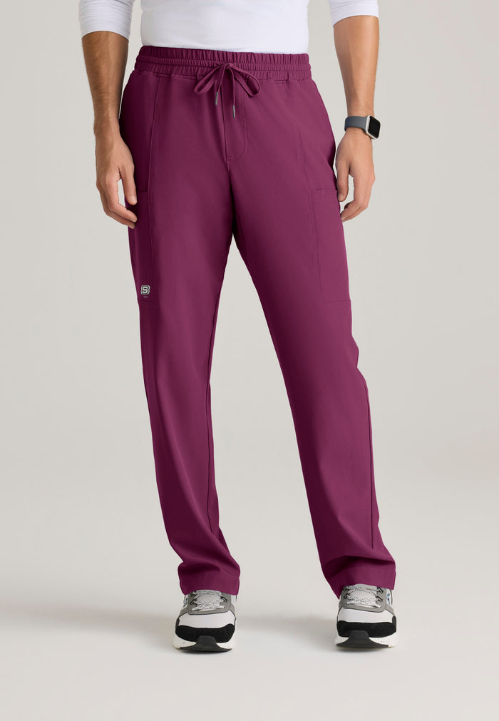 Compass Pant - Wine - Grey's Anatomy Scrubs