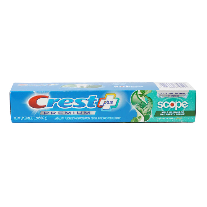 Crest Plus Scope Complete Whitening Toothpaste Minty Fresh 5.2oz/ 147g