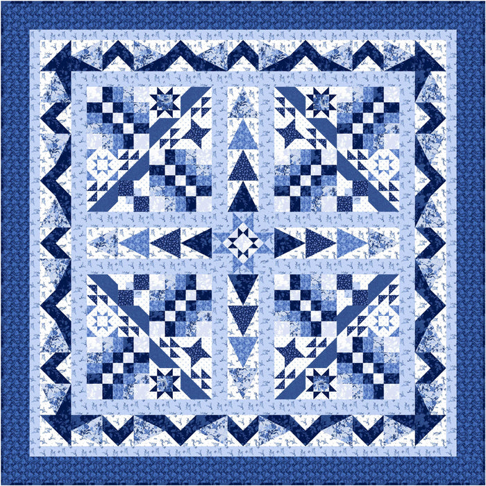 Crown Point Block of the Month Pattern #558