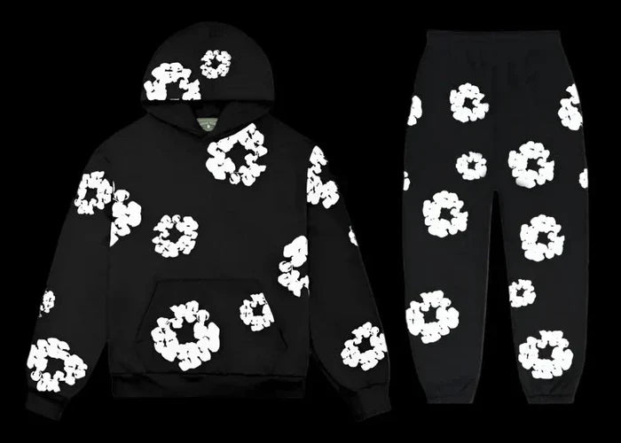 Denim Tears The Cotton Wreath Set Black