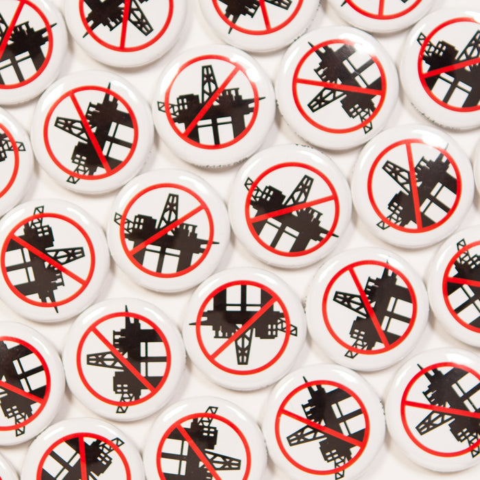 #DrillingIsKilling Button