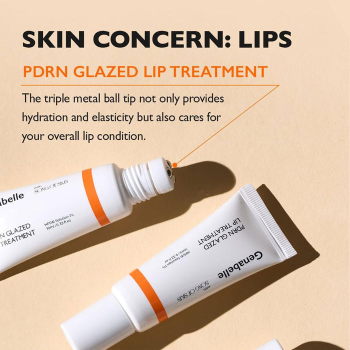 Genabelle PDRN Glazed Lip Treatment 10ml علاج الشفاه اللامع من جينابل بي دي آر إن - Princess Cosmetics Qatar