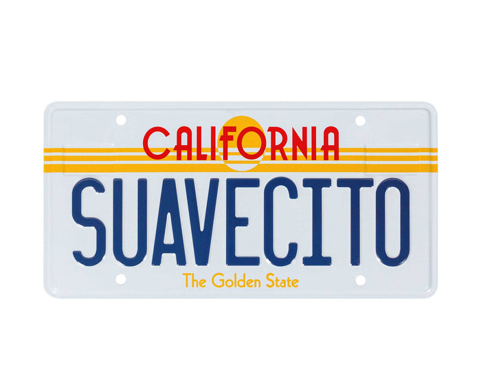 Golden State License Plate
