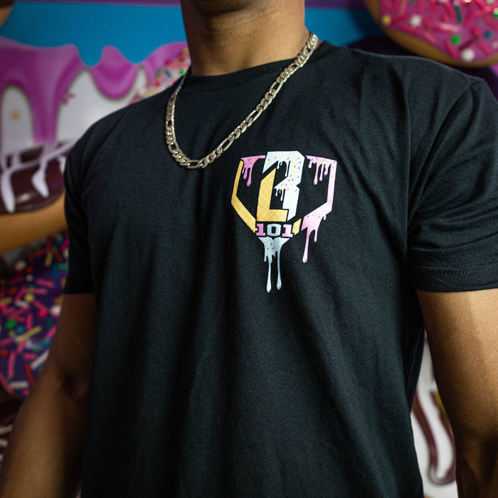 Ice Cream Cotton Candy Baseball Lifestyle Youth Tee