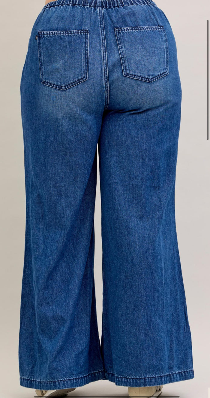Judy Blue HW Featherweight Palazzo