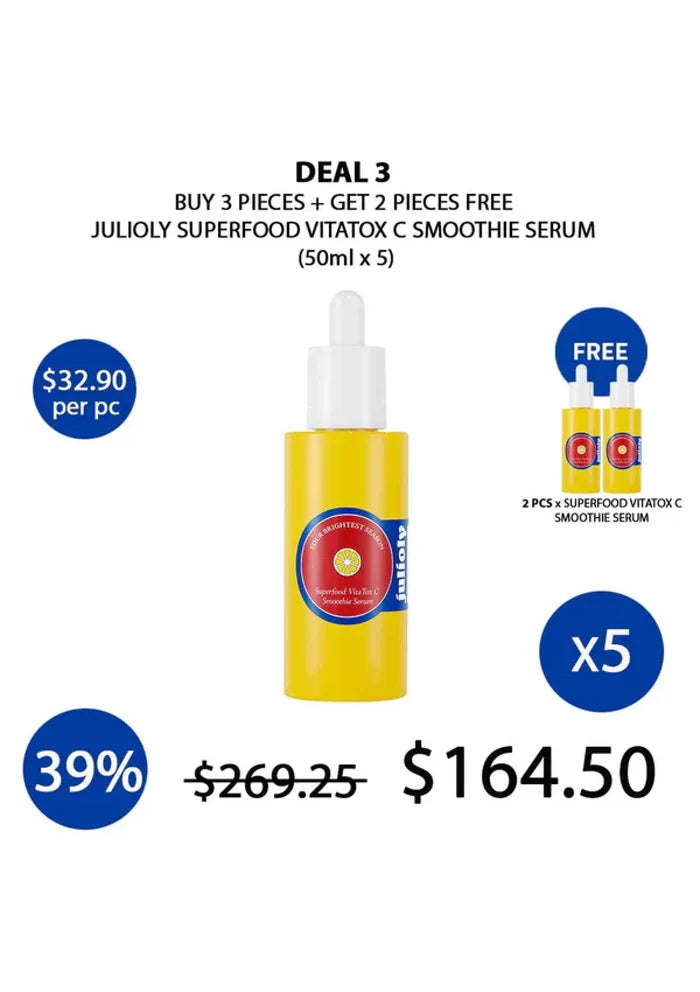 (BUY 3+2 FREE) JULIOLY SUPERFOOD VTA TOXC SERUM