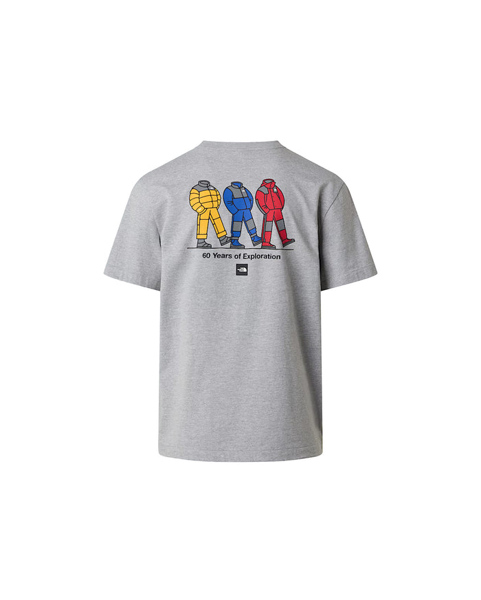 M TNF Celebration Relaxed SS Tee TNF Pale Grey Heather