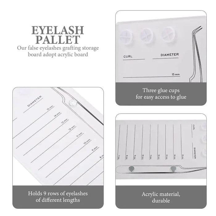 Magnetic Eyelash Scale Plate| Swaniya Lashes