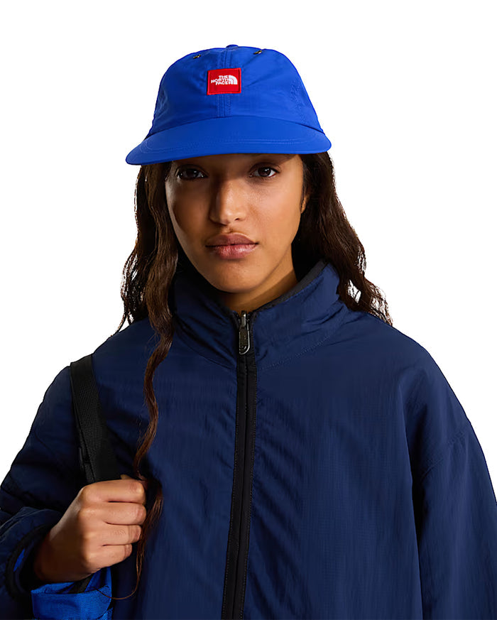 Red Box Nylon Hat Blue