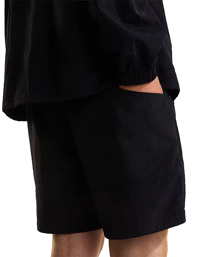 Red Box Nylon Short Black
