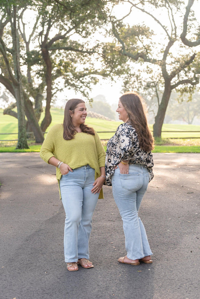Risen Light Me Up Crop Kick Flare Jean