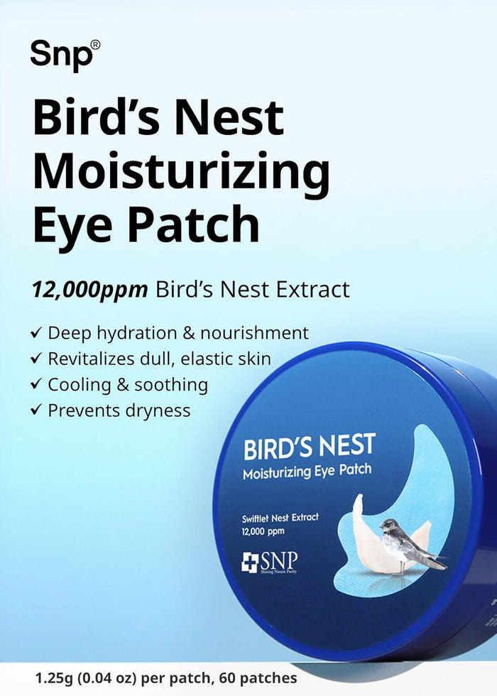 SNP Bird's Nest Moisturizing Eye Patch 60 patches