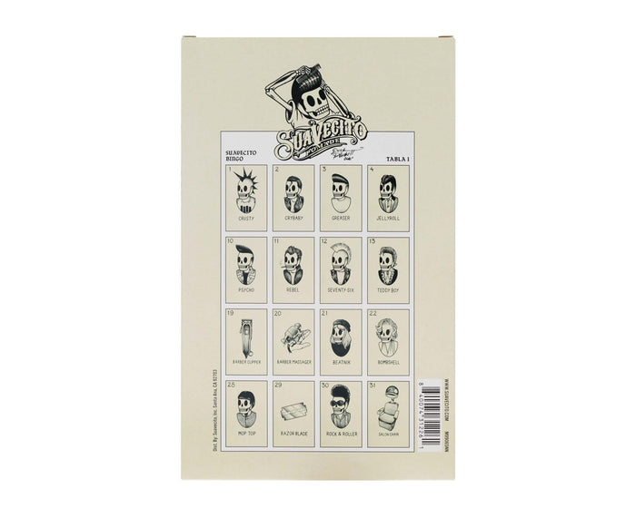 Packaging of tattoo flash sheets with brand logo on a beige background