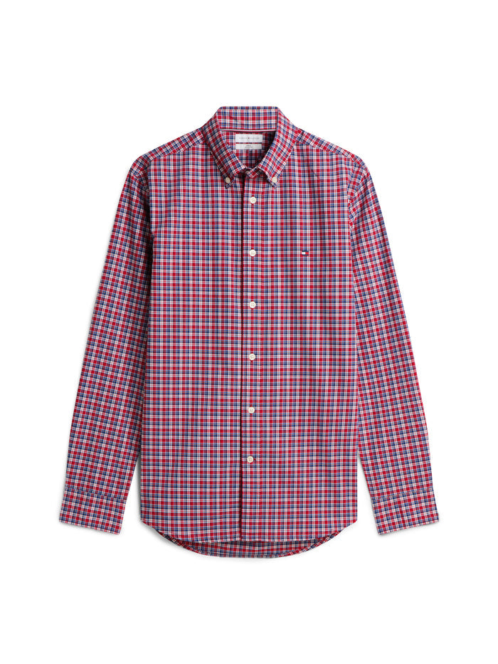 Tommy Hilfiger Flex Poplin Tartan Shirt BTD RF Shirt