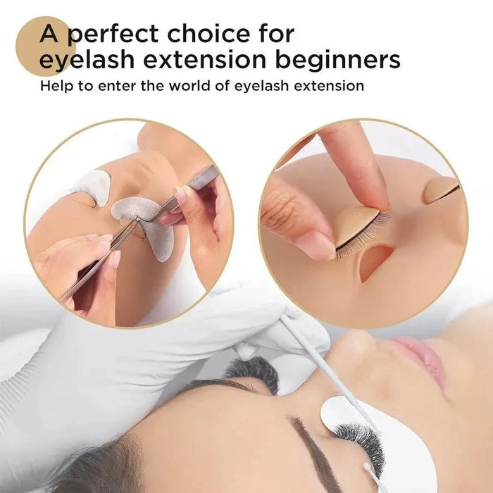 Training Mannequin Head (replacement eyelids)| Swaniya Lashes