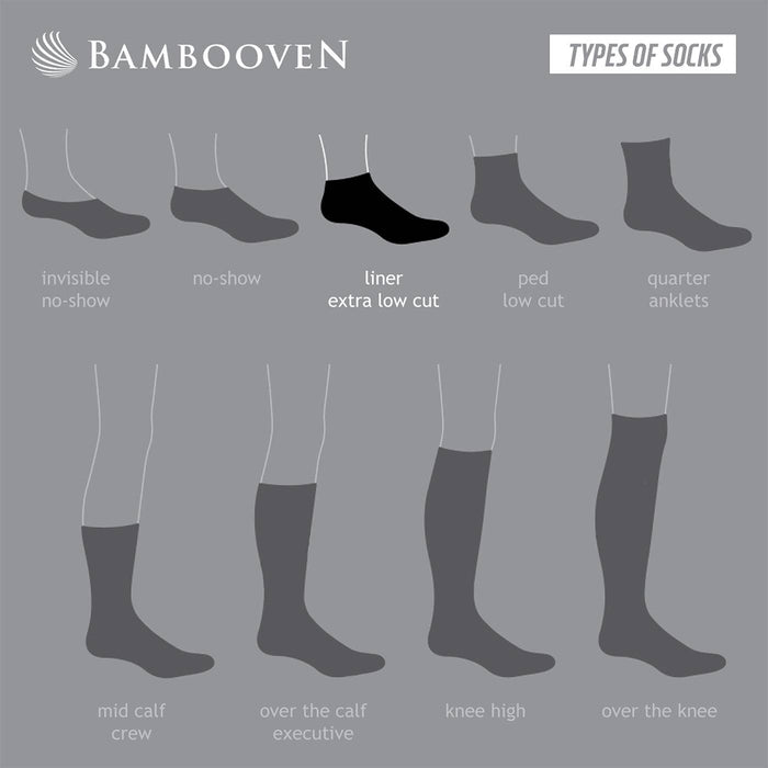 Women’s Bamboo Ankle Socks 6-Pack - 581