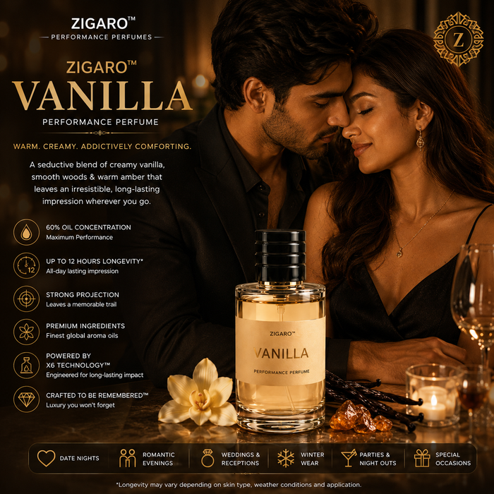Zigaro Vanilla Sex™ Performance Perfume for Men & Women