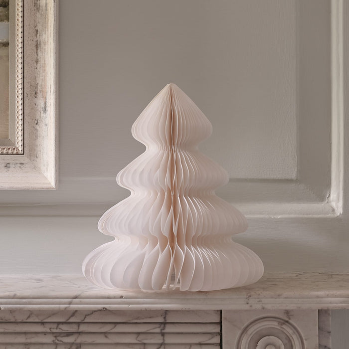 28cm Paper Christmas Tree LED Decoration