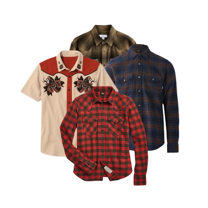 30x Chemises Western