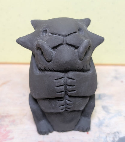 3.5" COLD CAST UNFINISHED EFFIGY  READY TO SHIP
