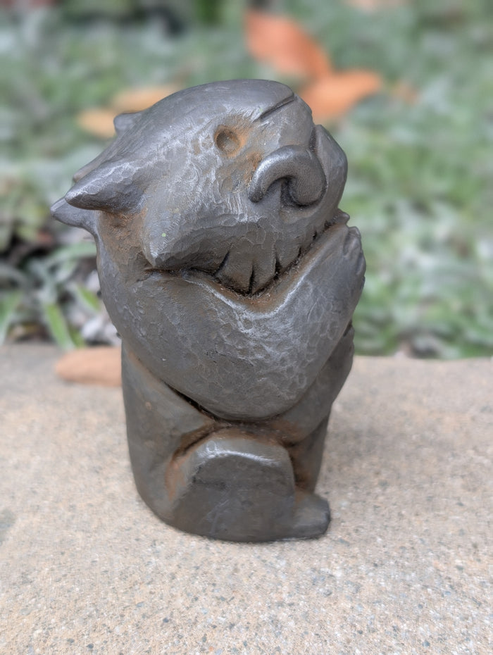 3.5" COLD CAST UNFINISHED EFFIGY  READY TO SHIP