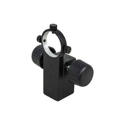 50mm Stereo Microscope Focus Rack, SKU SA02011302, three quarter front view