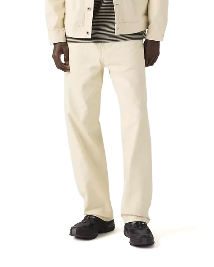 568 Loose Straight Lightweight Carpenter Undyed Ecru Greige