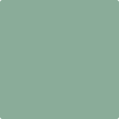 634-Forest: Valley Green  a paint color by Benjamin Moore avaiable at Clement's Paint in Austin, TX.