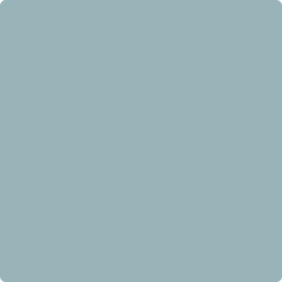 718-Ocean: City Blue  a paint color by Benjamin Moore avaiable at Clement's Paint in Austin, TX.