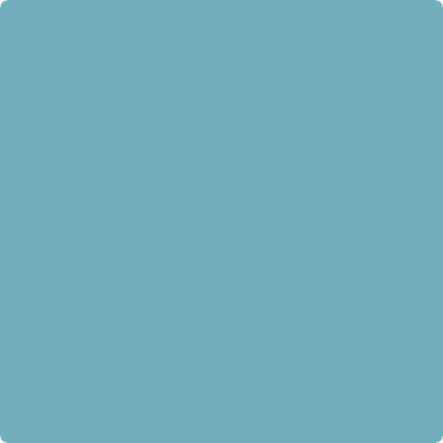 747-Bayville: Blue  a paint color by Benjamin Moore avaiable at Clement's Paint in Austin, TX.