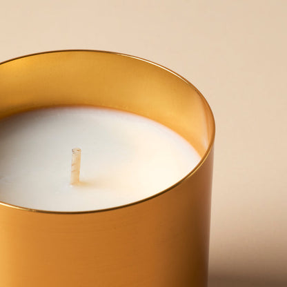 8 oz Aluminum Candle Jar - Gold