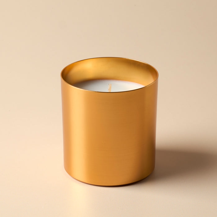 8 oz Aluminum Candle Jar - Gold