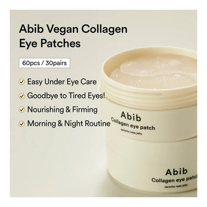 Abib Collagen Eye Patch Jericho Rose Jelly 60pcs