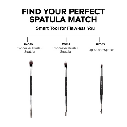 Academic Concealer Brush + Spatula - FX040