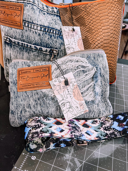 Acid Wash Pouchette image 0