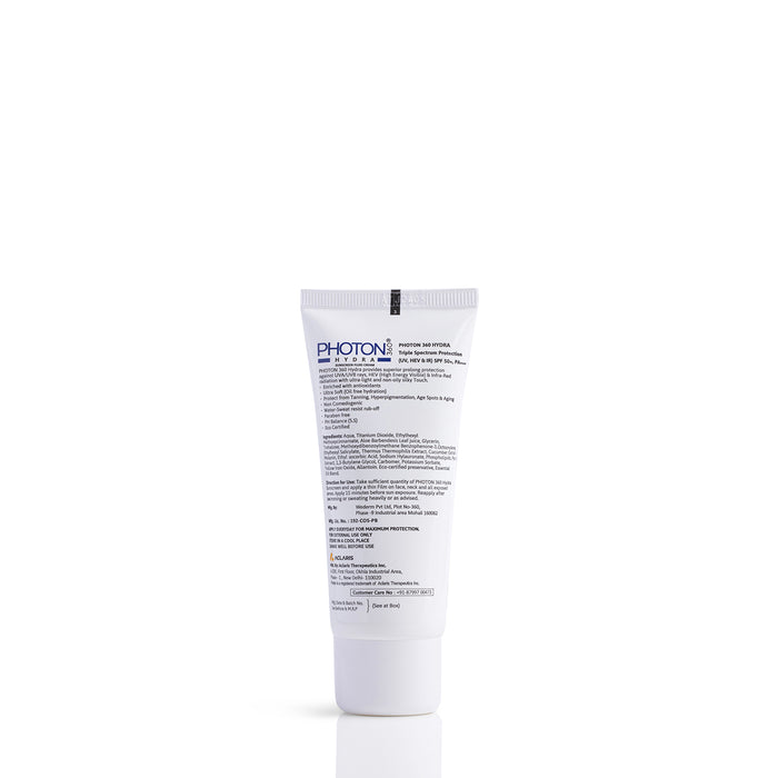 Aclaris Photon 360 Hydra Sunscreen Fluid Cream SPF 50+