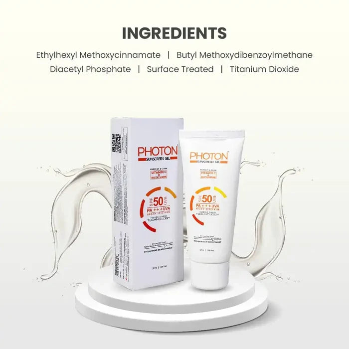 Aclaris Photon Sunscreen Gel SPF 50 PA+++
