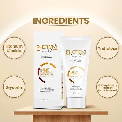 Aclaris Photon Tint 360 Sunscreen Gel SPF 50+ PA+++