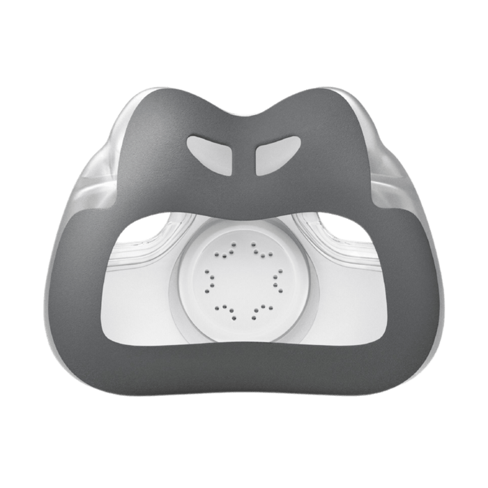 interior detail shot showing the airtouch f30i's fabric lined cushion