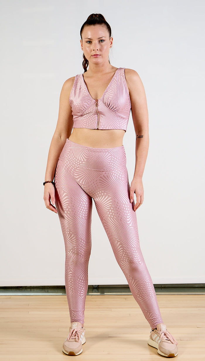 ALEXIS ZIP BRA