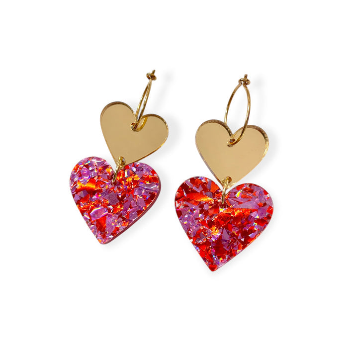ALL 4 LOVE - golden/aperol confetti