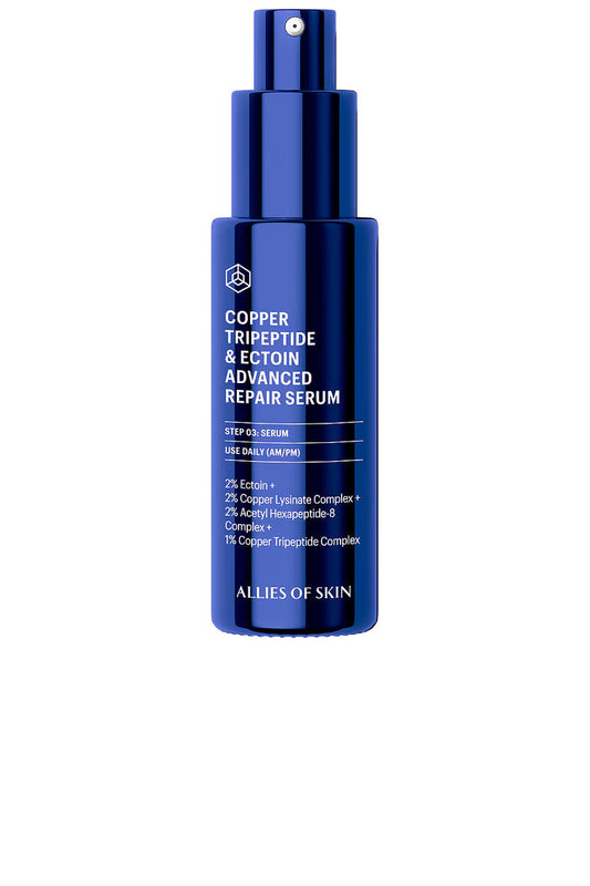 Allies of Skin Copper Tripeptide & Ectoin Repair Serum 30ml NIB