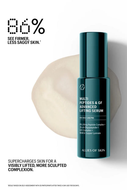 Allies of Skin Multi Peptides & GF Advanced Lifting Serum NIB