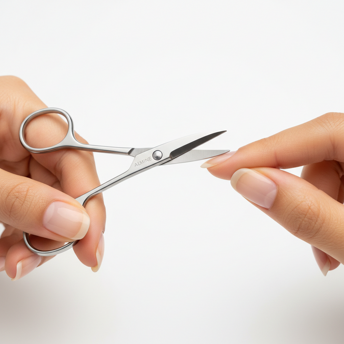 Almine Nail Scissors Curved