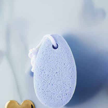 Almine Pumice Stone Egg Shape White