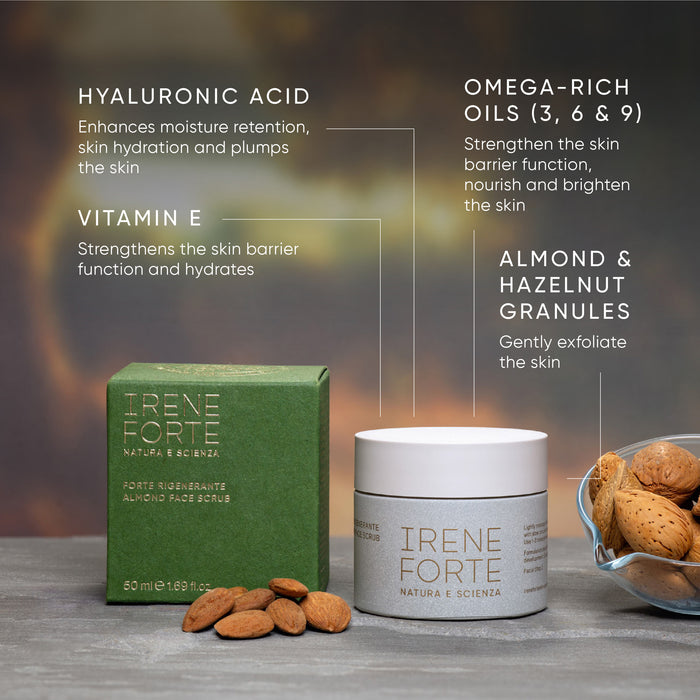 Irene Forte-Almond Face Scrub-Skincare-IreneForteSkincareAlmondFaceScrub2_2-The Detox Market |