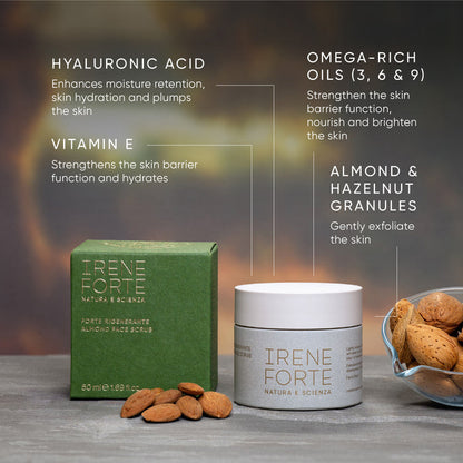 Irene Forte-Almond Face Scrub-Skincare-IreneForteSkincareAlmondFaceScrub2_2-The Detox Market |